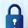 Secure padlock icon
